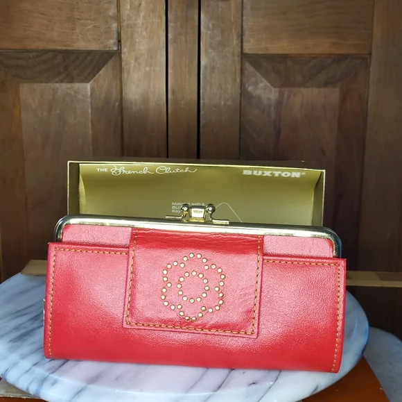 Buxton Coral Women's Clutch Wallet - Picture 16 of 17